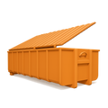 10 m³ Absetzdeckelcontainer