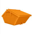 3 m³ Muldencontainer