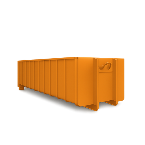 7 m³ Muldencontainer