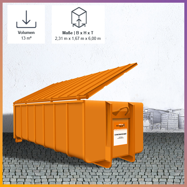 Gartenabfall in Brandenburg (Container)