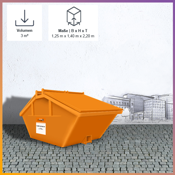 Erdaushub in Brandenburg (Container)