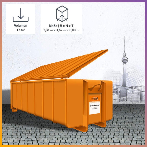 Dachpappe faserhaltig (Container) - Entwurf