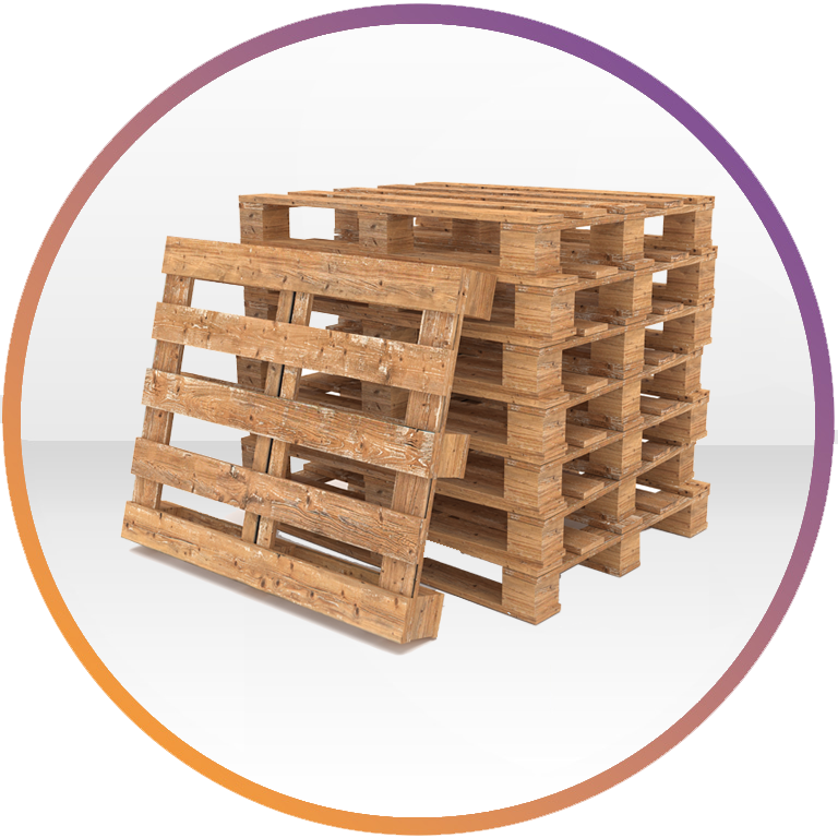 Berlin Recycling Holzpaletten