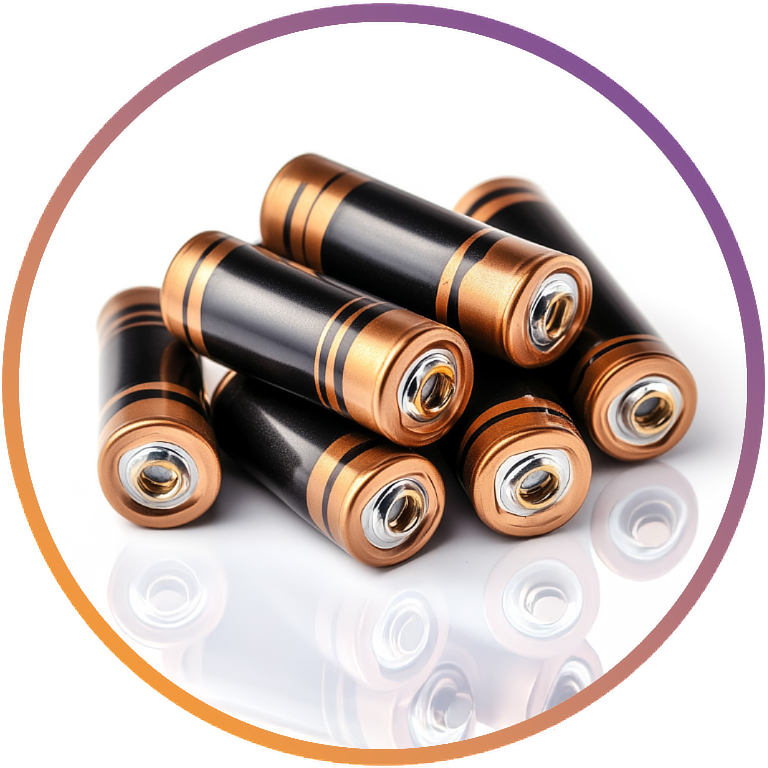 Lila Tonne (Batterie-Abholservice)