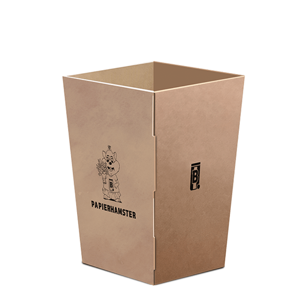 Papierkorb aus Pappe (Merchandise)